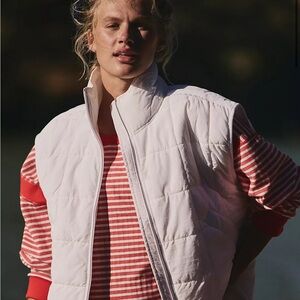 NWT FP Movement Pippa Packable Vest White